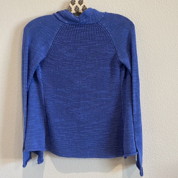 Lilly Pulitzer Iris Blue Eda Cardigan - Picture 7 of 7